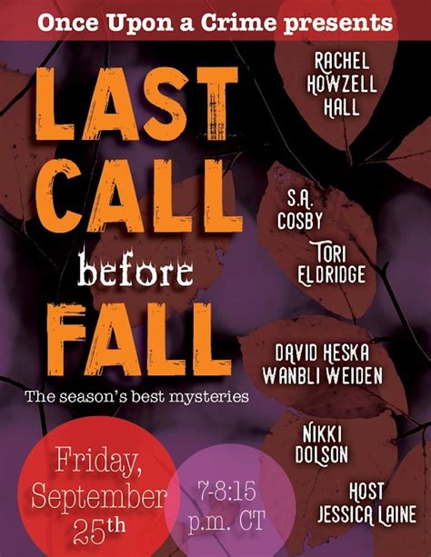 last call before fall